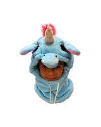 Tour de cou polaire Licorne bleu - Frendo