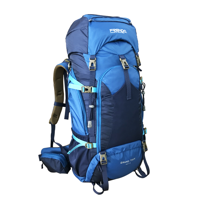 Sac à dos trekking 60 litres + rehausse 5 litres - FRENDO