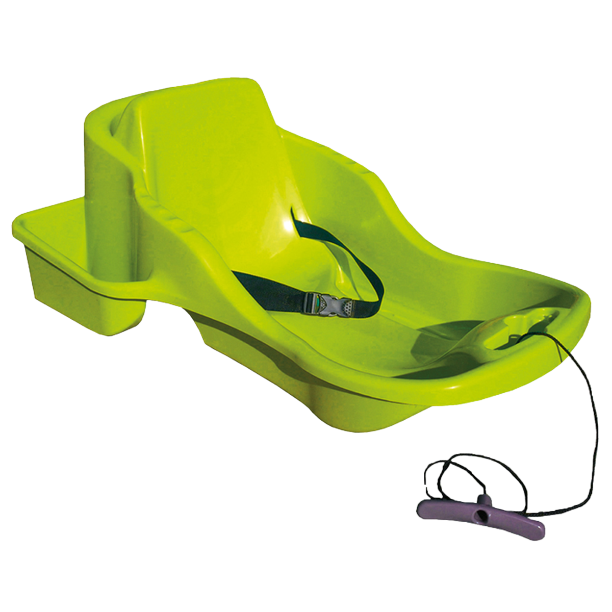 Luge bébé avec ceinture de sécurité : modèle Baby orange - Frendo